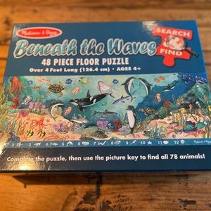 Melissa & Doug Beneath the Waves Search & Find Floor Puzzle